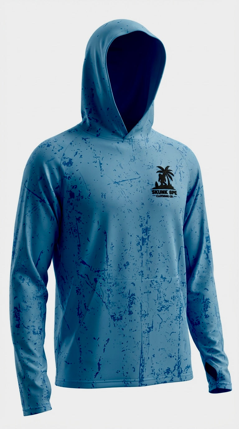 Custom Lightweight Quick Dry Performance Hoodie UPF 50+