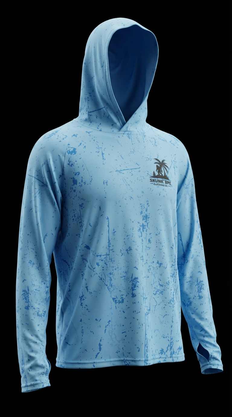 Custom Lightweight Quick Dry Performance Hoodie UPF 50+
