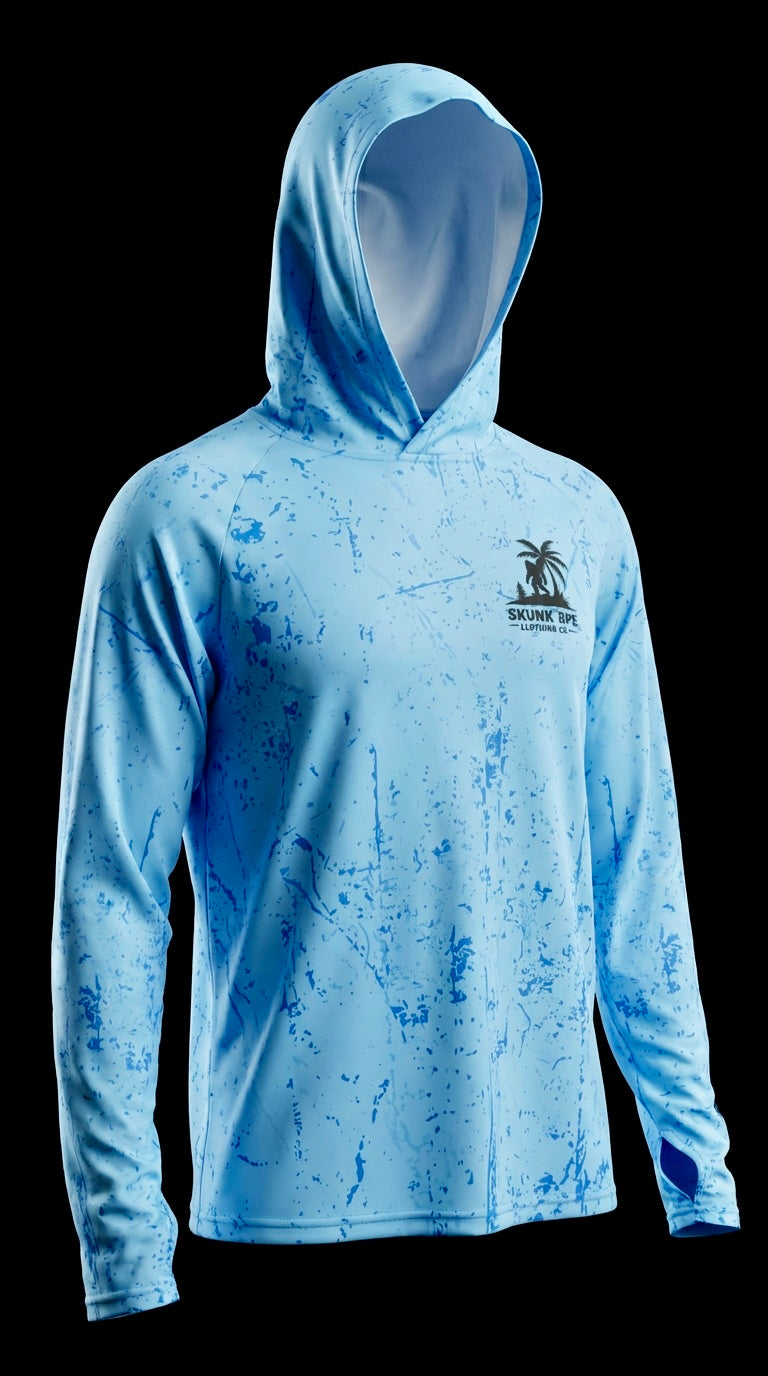 Custom Lightweight Quick Dry Performance Hoodie UPF 50+