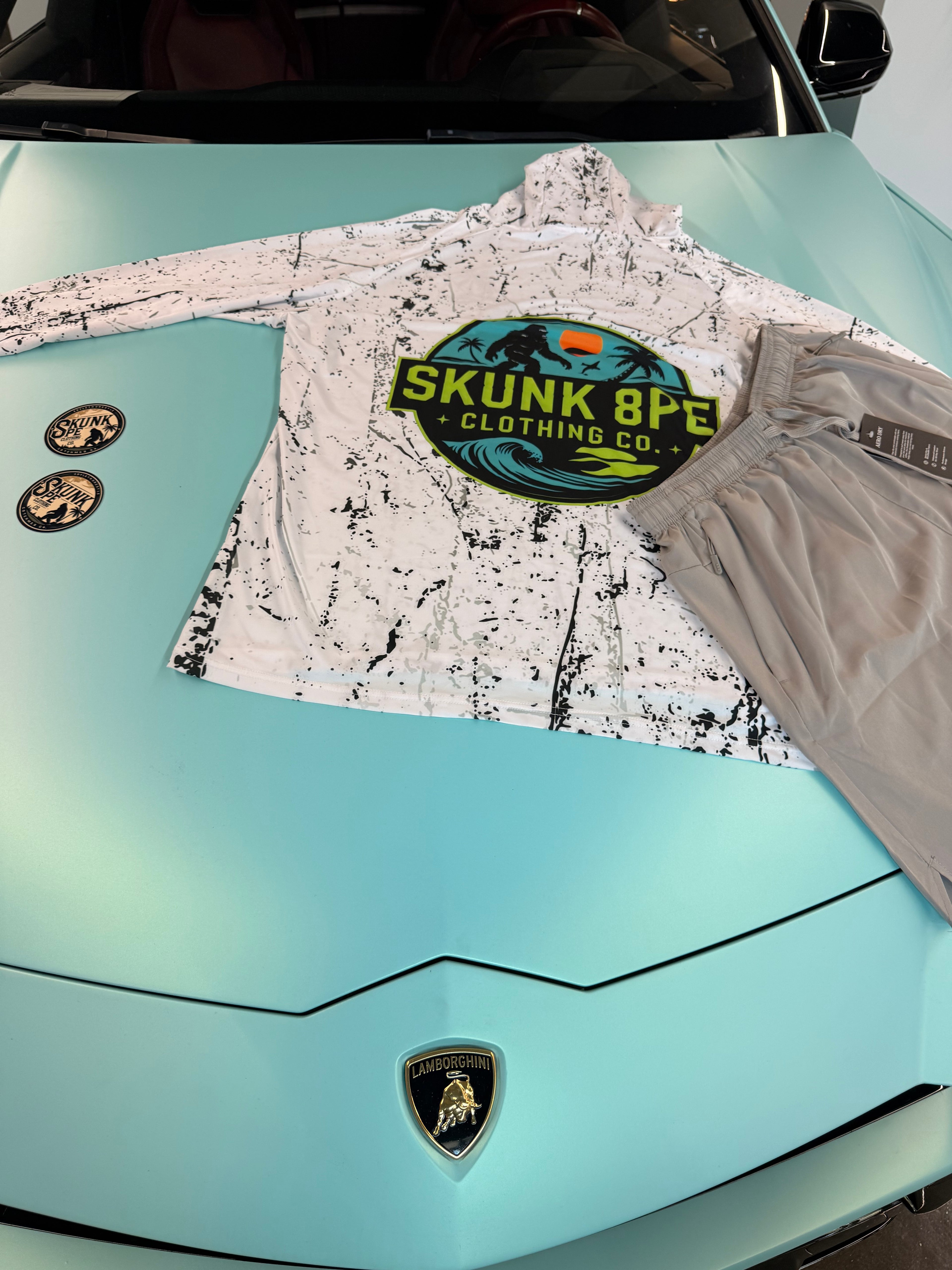 Custom Lightweight Quick Dry Performance Hoodie UPF 50+