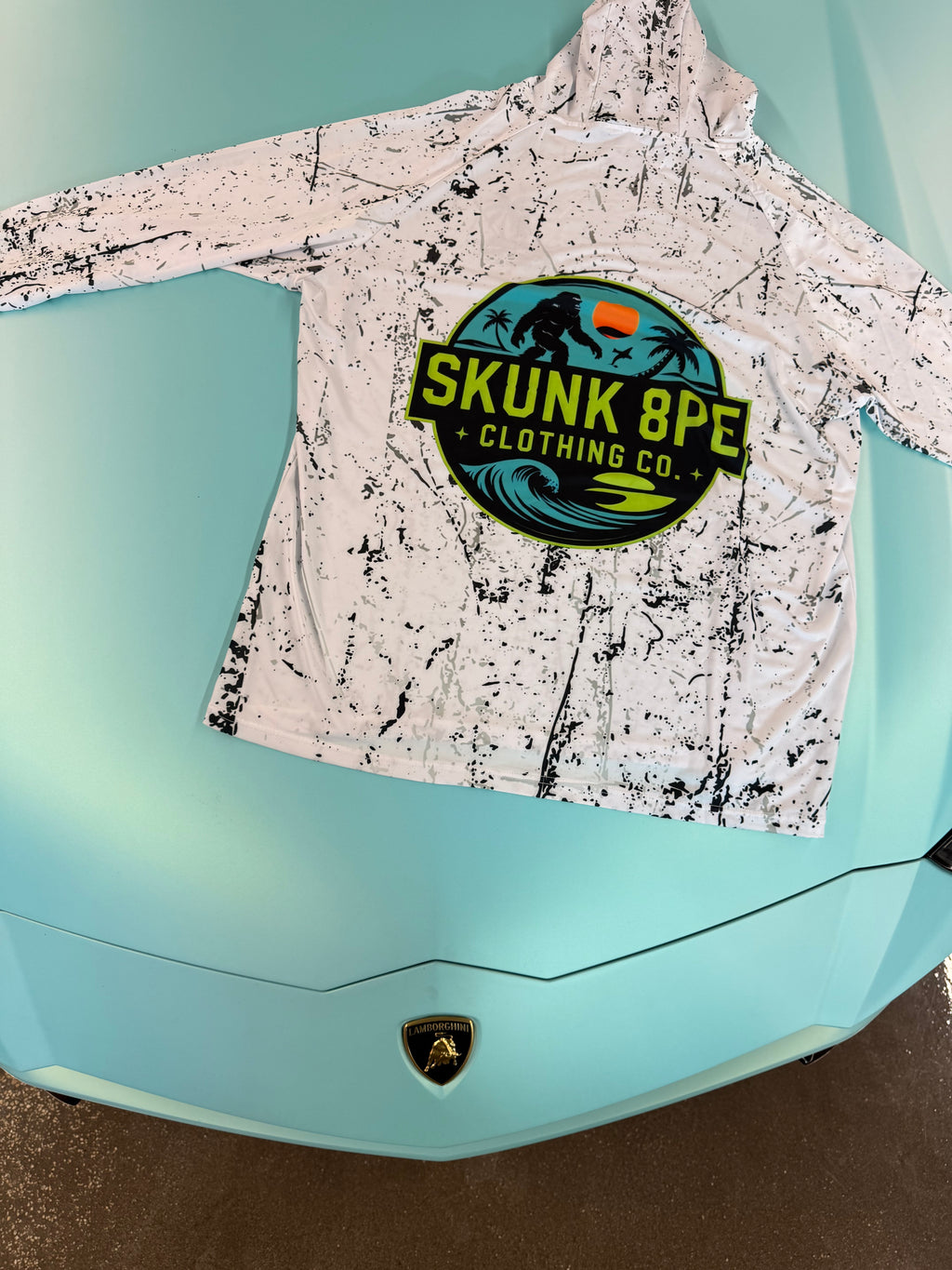 Custom Lightweight Quick Dry Performance Hoodie UPF 50+